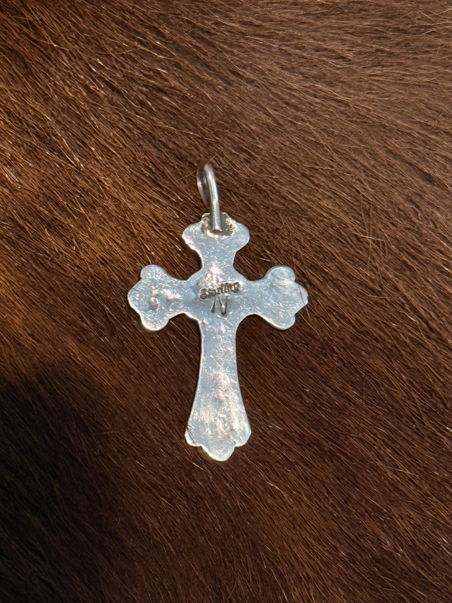 Native cross pendant