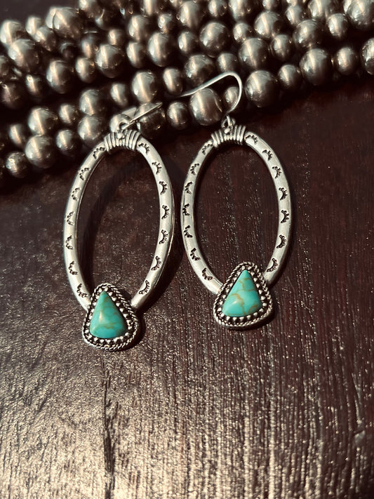 Turquoise Skagway Earrings