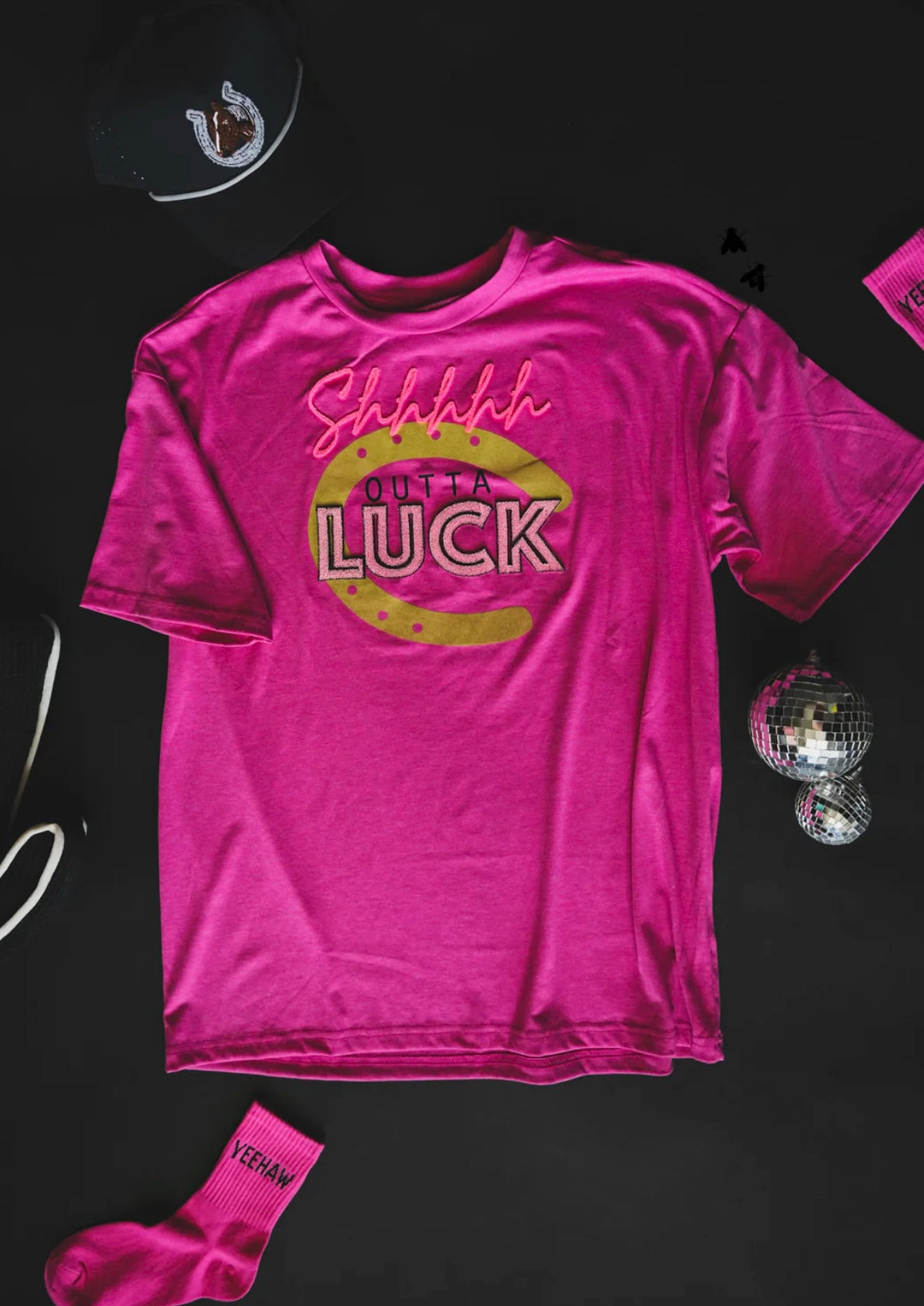 SHHHH OUTTA LUCK TEE