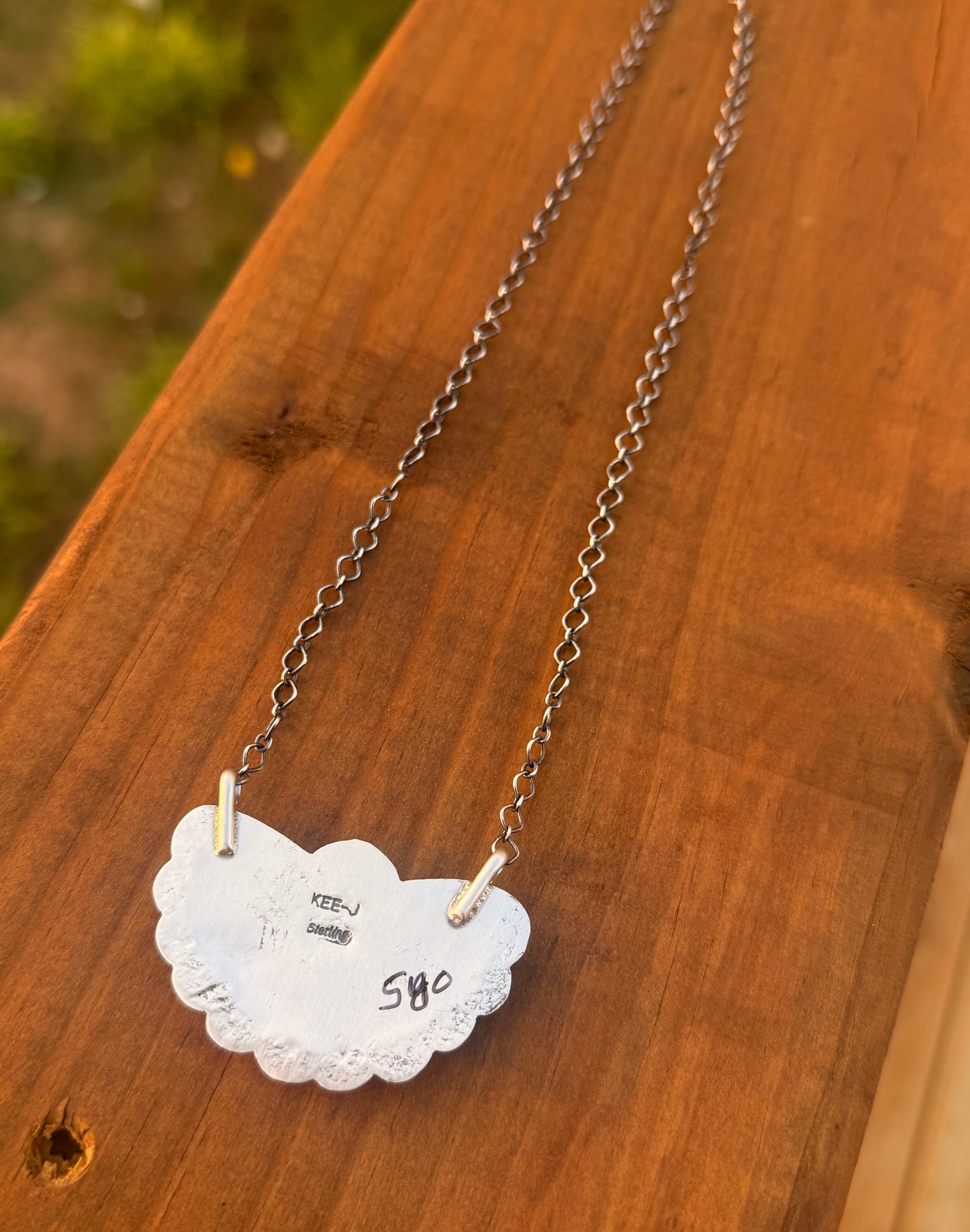 Native half cluster necklace Kee-J
